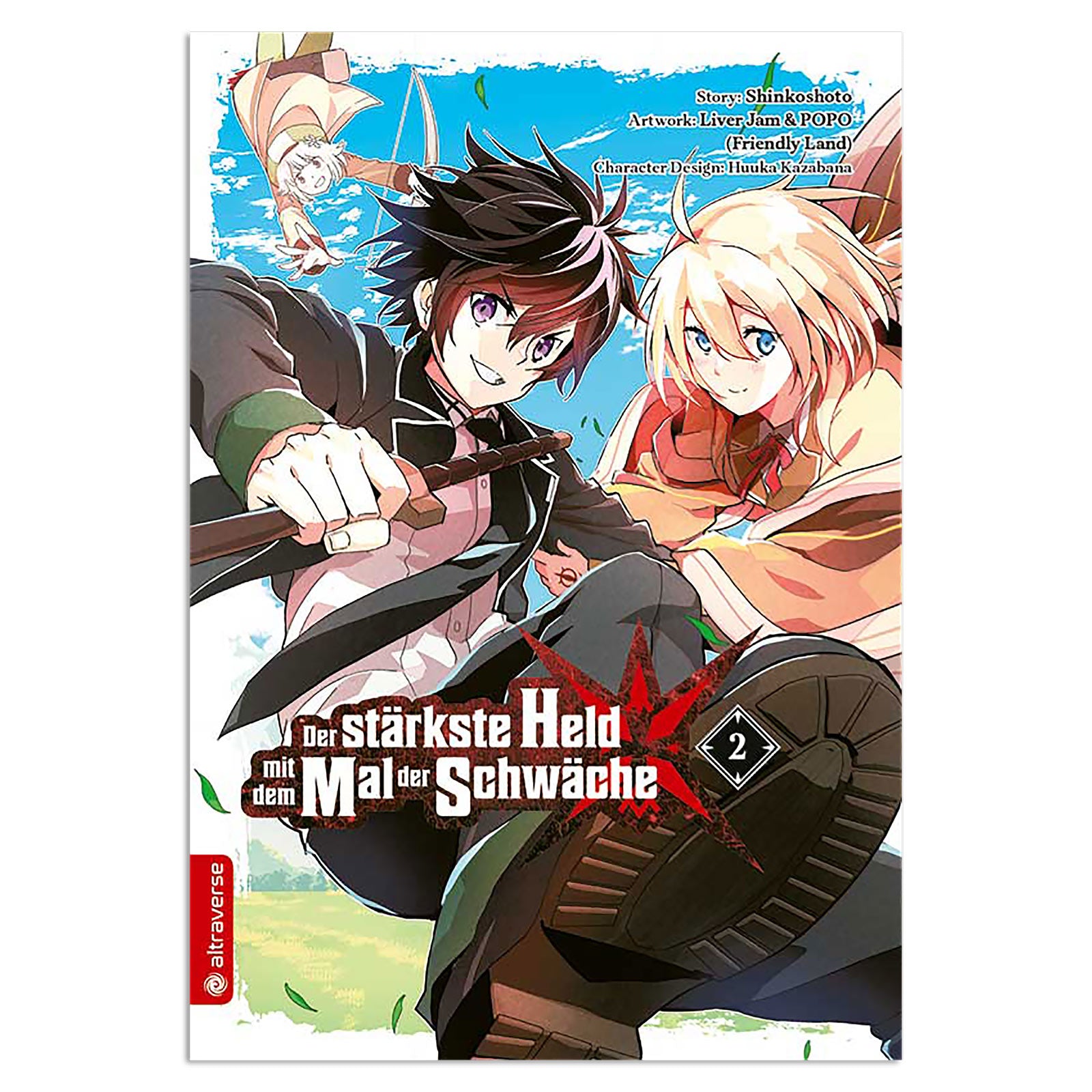 Produktbild Den starkaste hjälten med svaghetens märke - Band 2, pocketbok