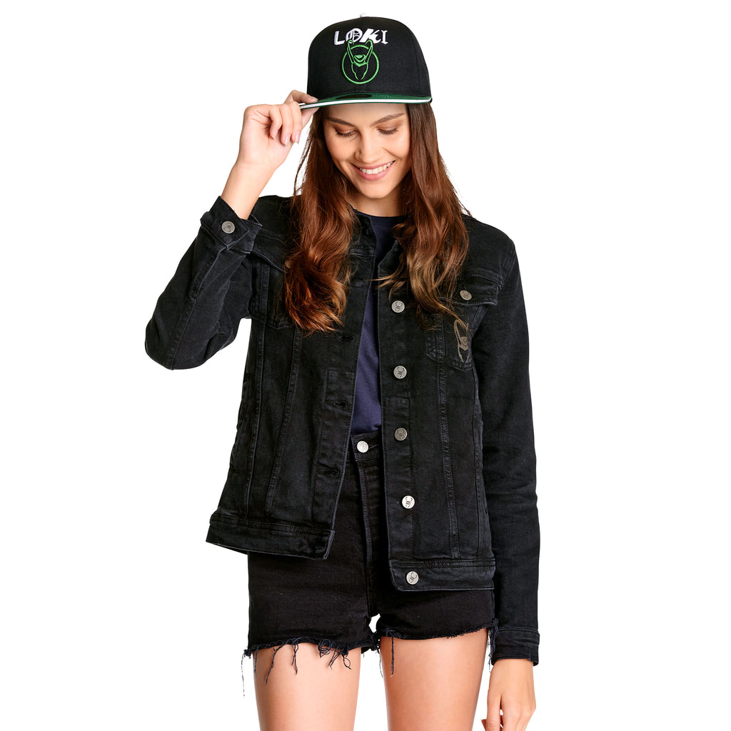 Product image Loki - Logo Denim Jacket Women Black