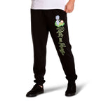 Produktbild Rick and Morty - Logo mjukisbyxor Glow in the Dark svart