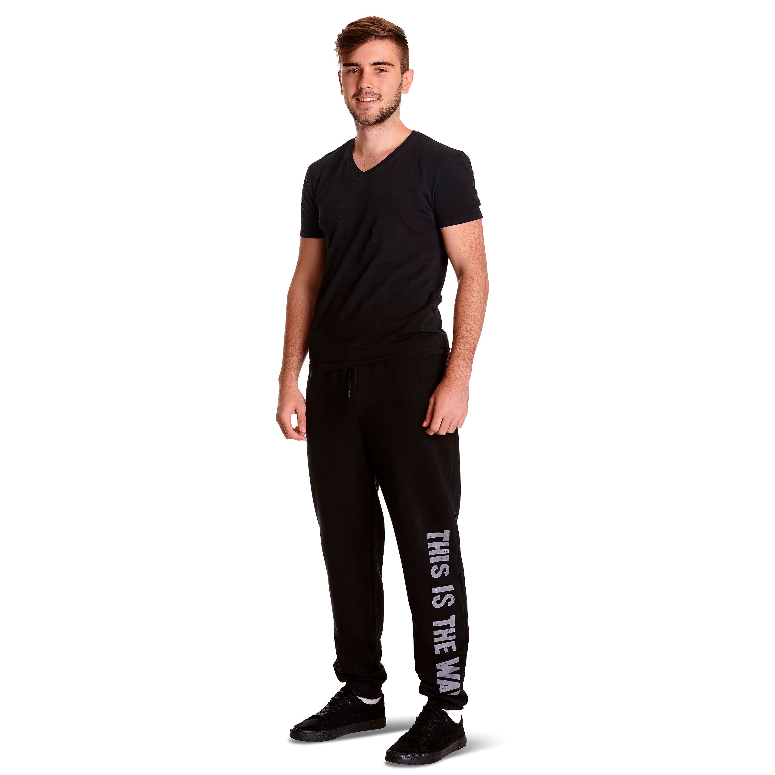 Produktbild This Is the Way sweatpants svart - Star Wars The Mandalorian