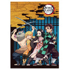Produktbild Demon Slayer - Grupp & Duo Poster 2-delat set