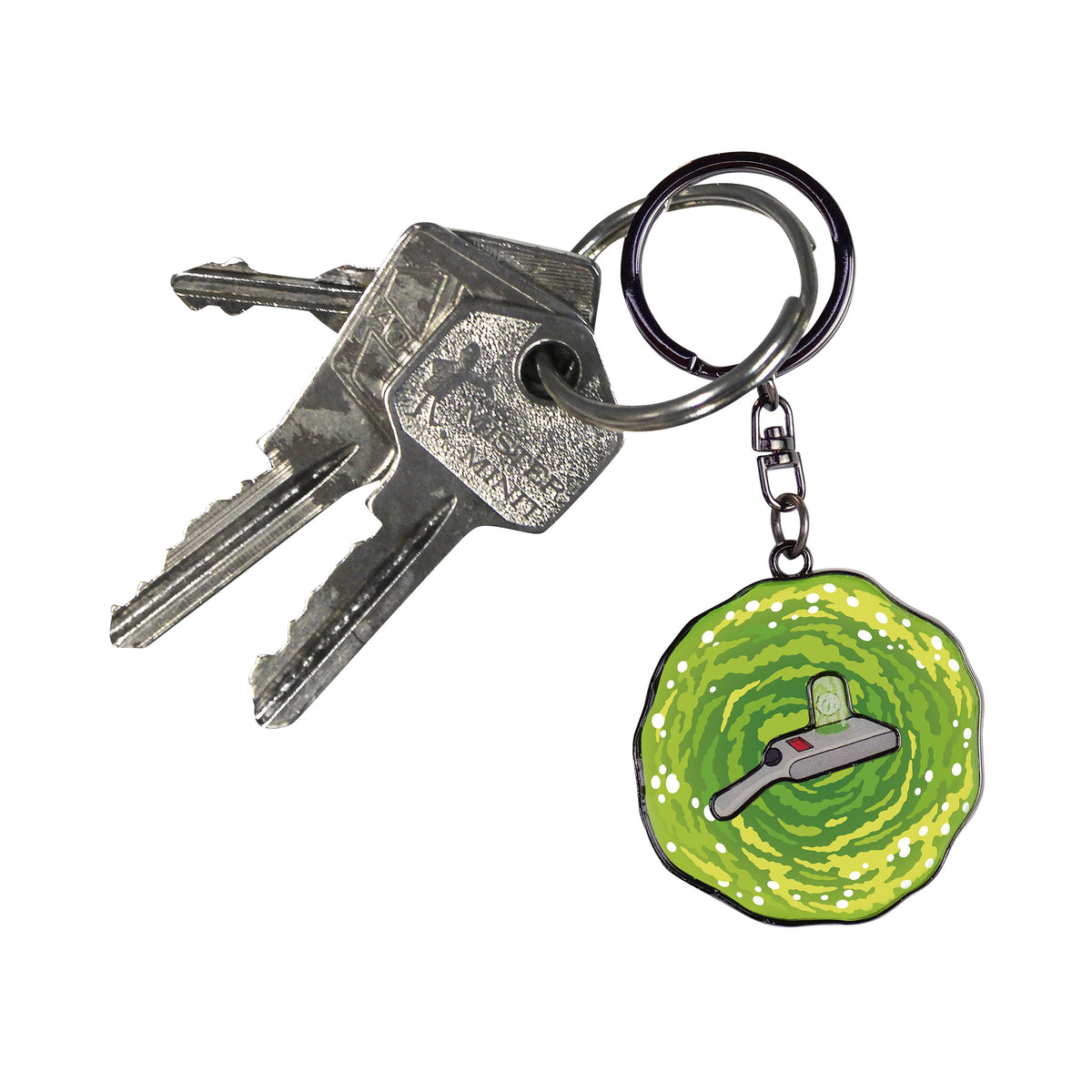 Produktbild Rick and Morty - Portal Gun Nyckelring