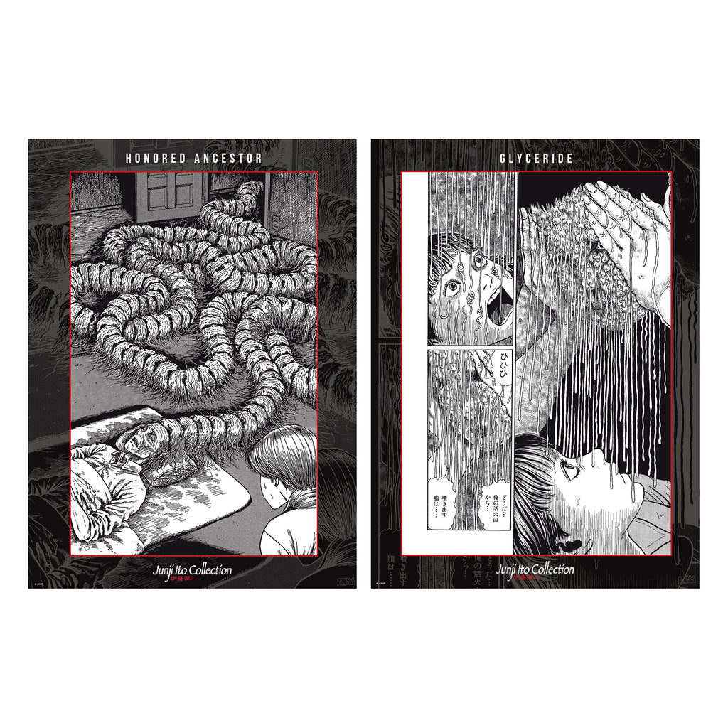 Produktbild Junji Ito - 2-delars posterset