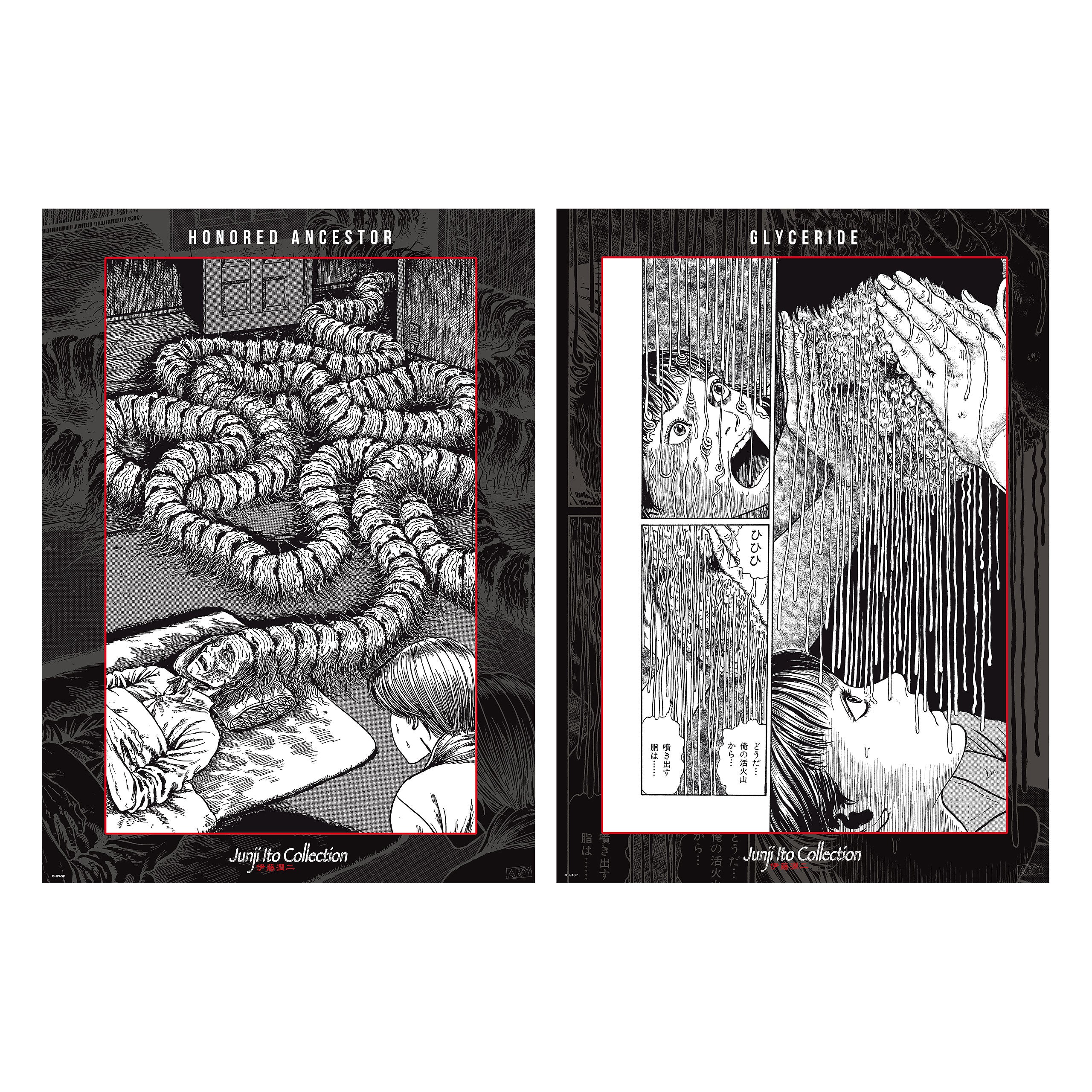 Produktbild Junji Ito - 2-delars posterset