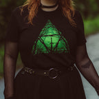 Produktbild Masterschwert i skogen T-shirt för Zelda-fans svart
