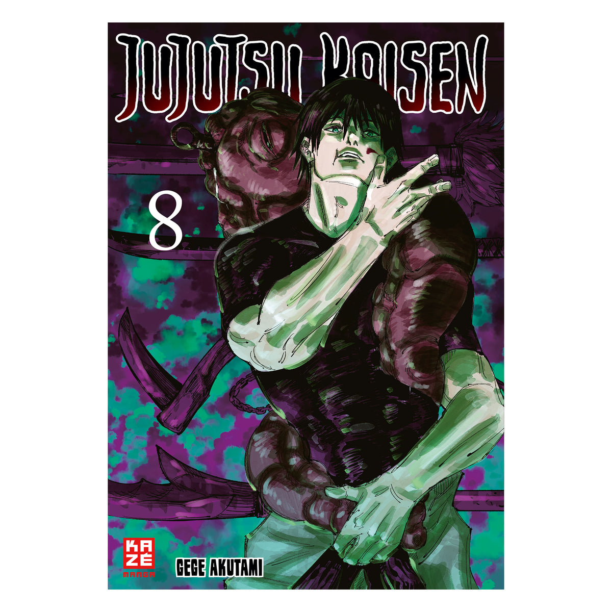 Produktbild Jujutsu Kaisen - Volym 8 Pocketbok