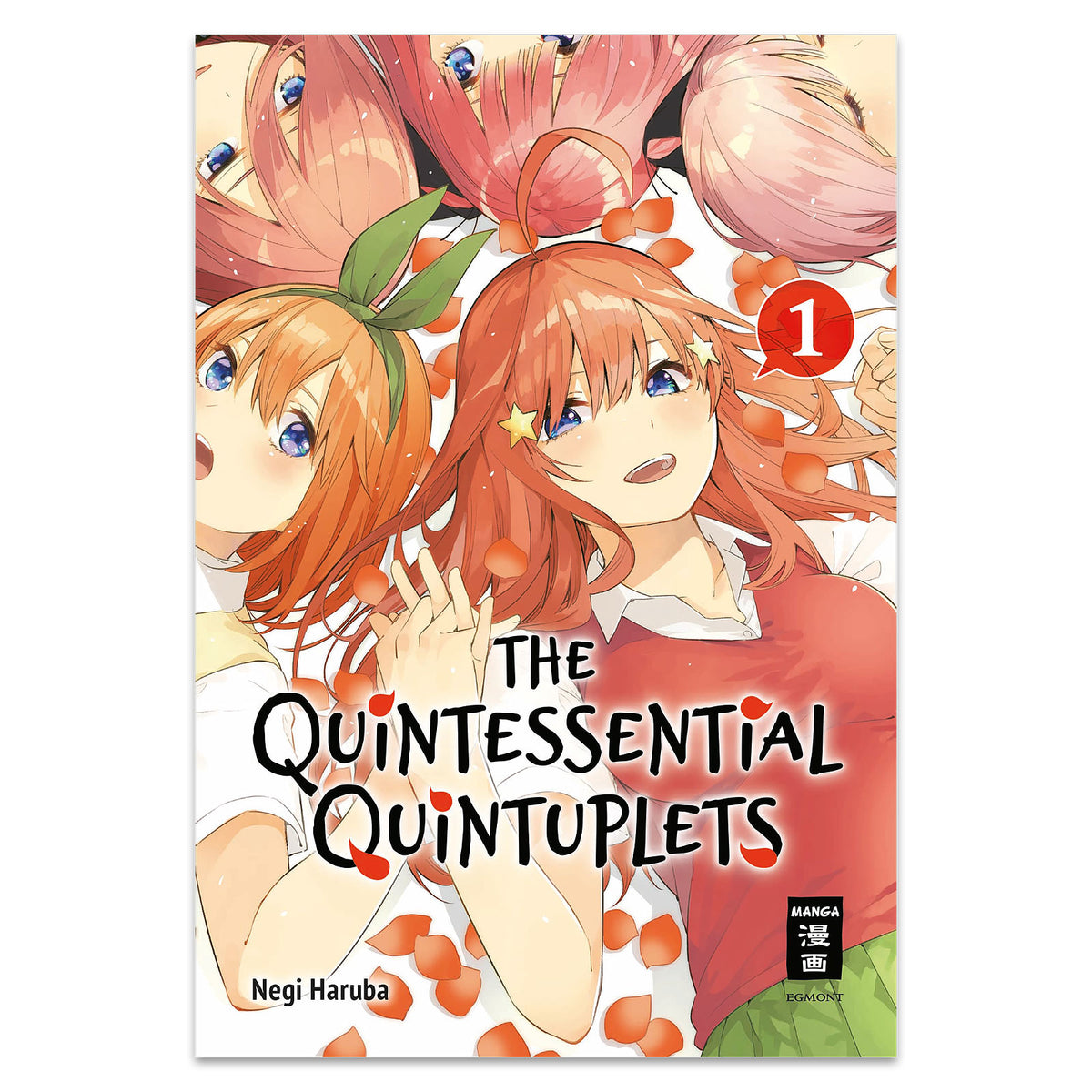 Produktbild The Quintessential Quintuplets - Volym 1 Pocketbok