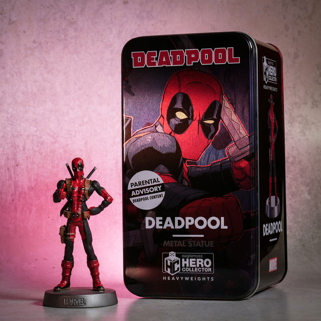 Produktbild Deadpool - Heavyweights metallfigur i samlarburk