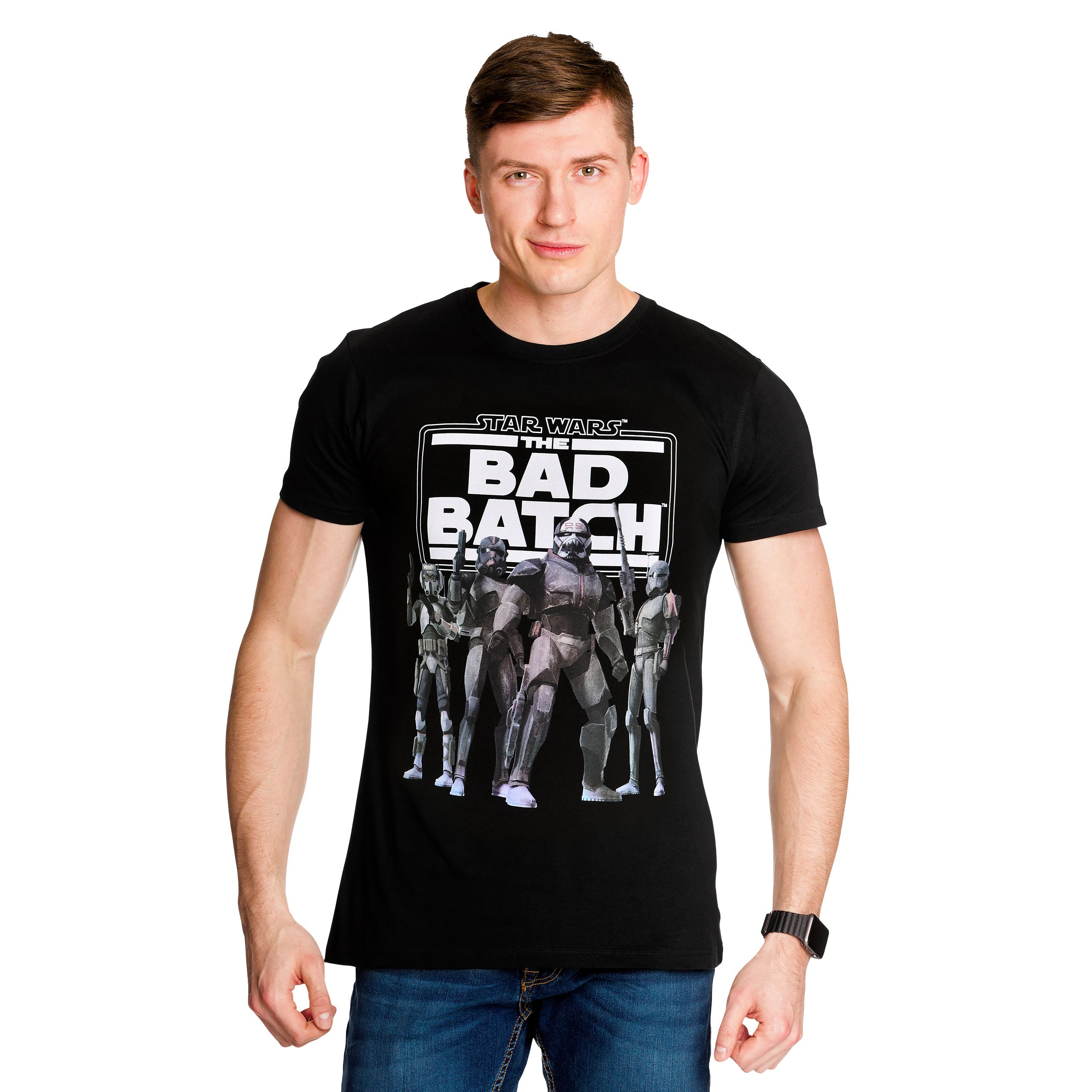 Produktbild Star Wars - Bad Batch Group T-shirt svart