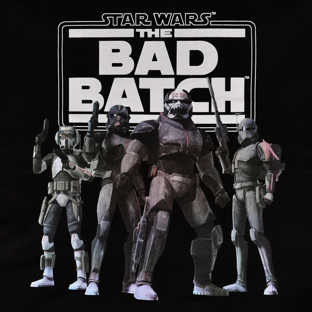 Produktbild Star Wars - Bad Batch Group T-shirt svart