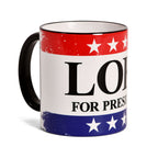 Produktbild For President-mugg för Loki-fans