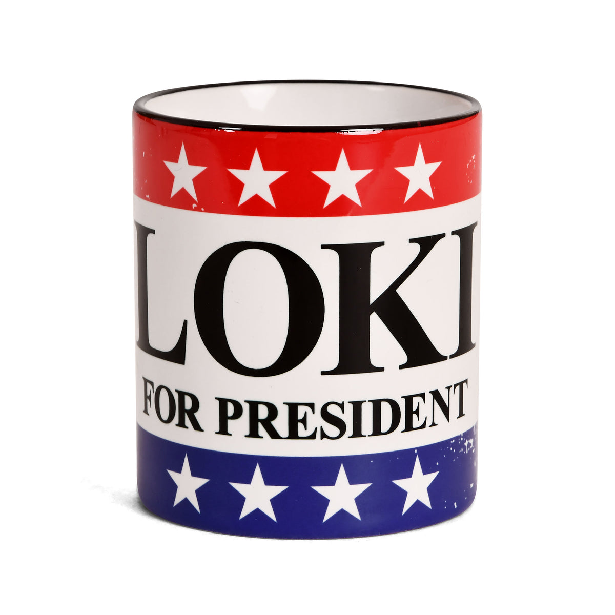 Produktbild For President-mugg för Loki-fans