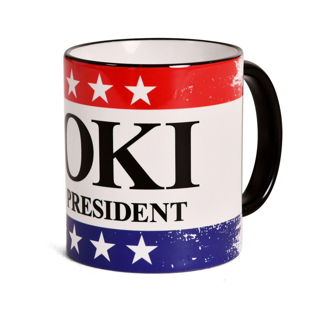 Produktbild For President-mugg för Loki-fans