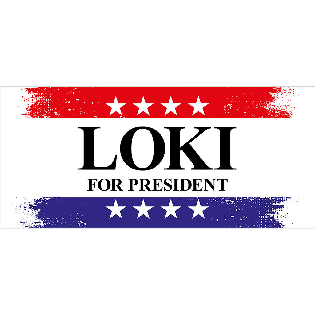 Produktbild For President-mugg för Loki-fans