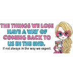 Produktbild Luna The Things We Lose Come Back Mugg - Harry Potter