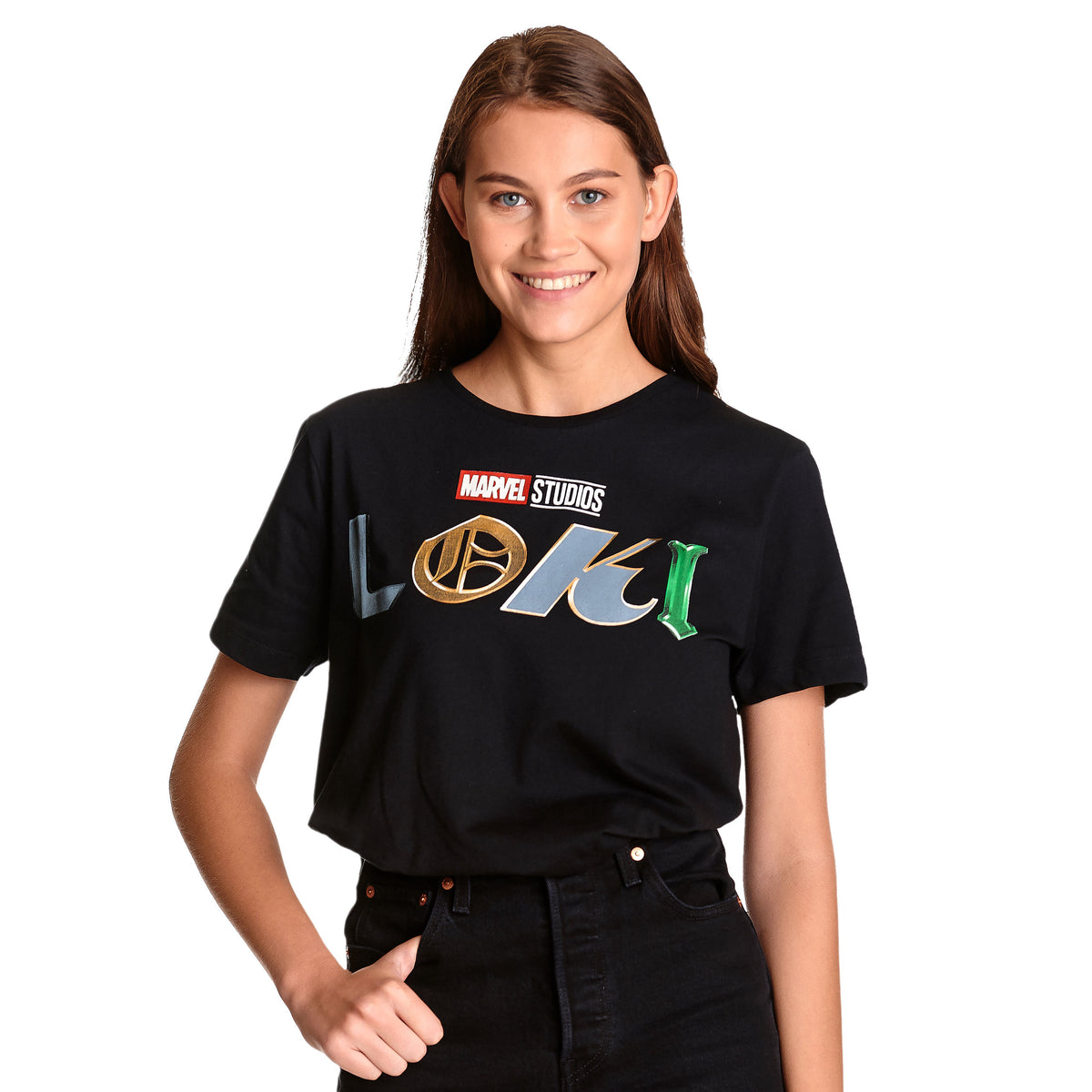 Produktbild Loki - Logo T-shirt dam svart