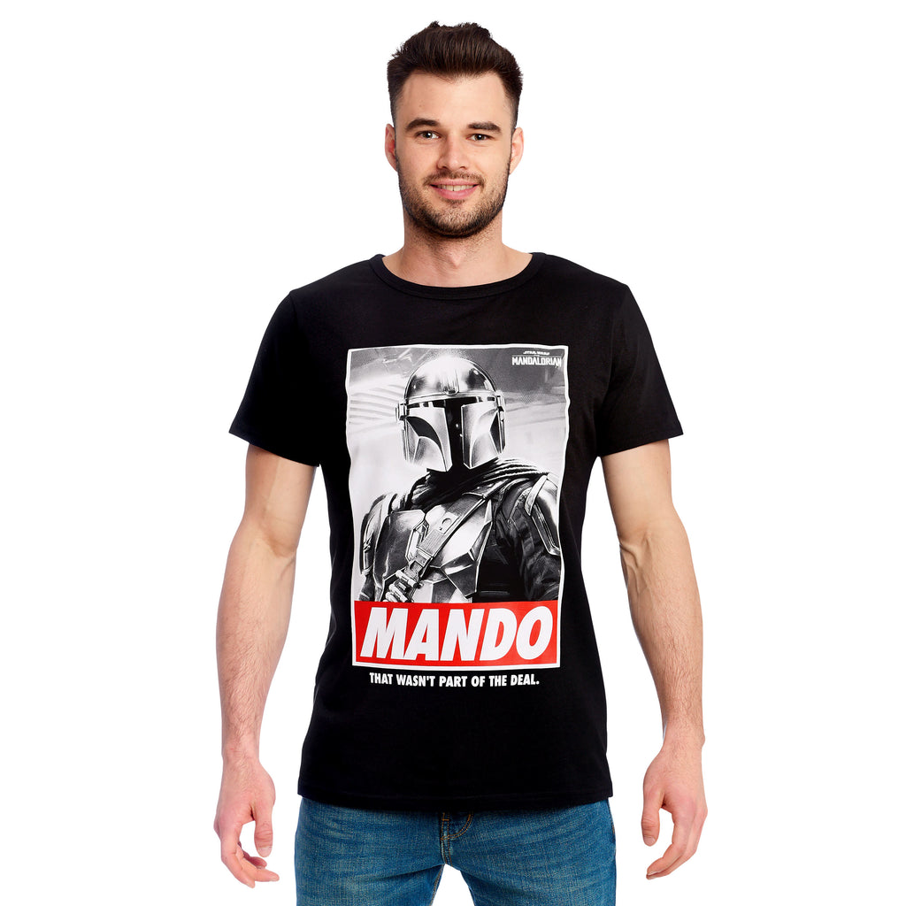 Produktbild Mando T-shirt svart - Star Wars The Mandalorian