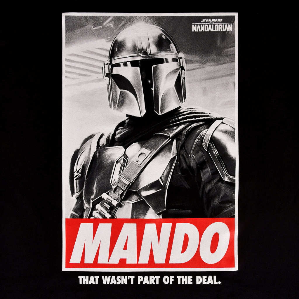 Produktbild Mando T-shirt svart - Star Wars The Mandalorian