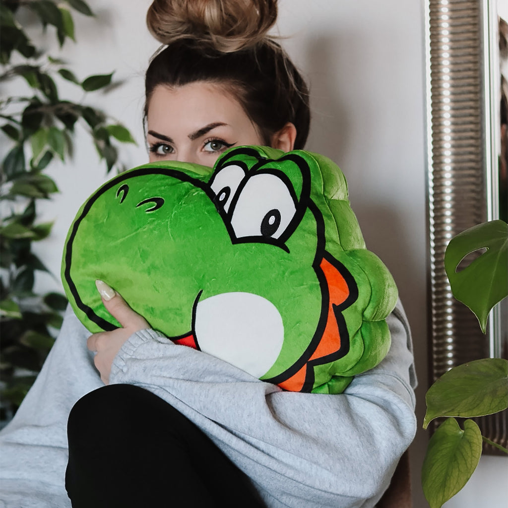 Produktbild Super Mario - Yoshi Huvud Plyschfigur XL
