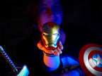 Produktbild Iron Man - Mark VII hjälmreplika från Marvel Museum Collection