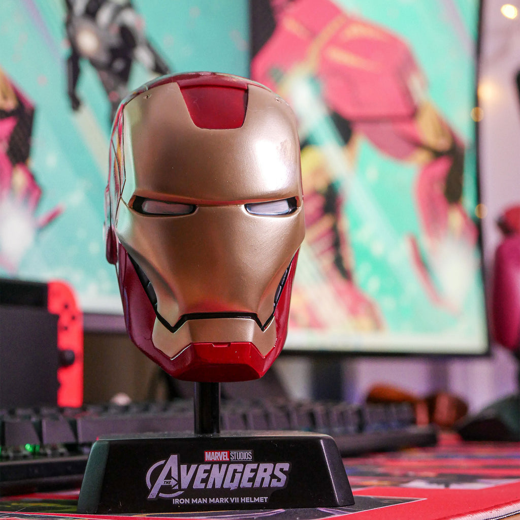 Produktbild Iron Man - Mark VII hjälmreplika från Marvel Museum Collection