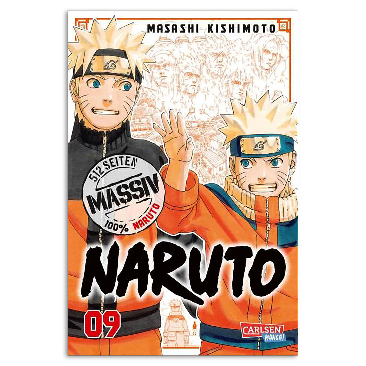 Produktbild Naruto - Samlingsvolym 9 Pocketbok