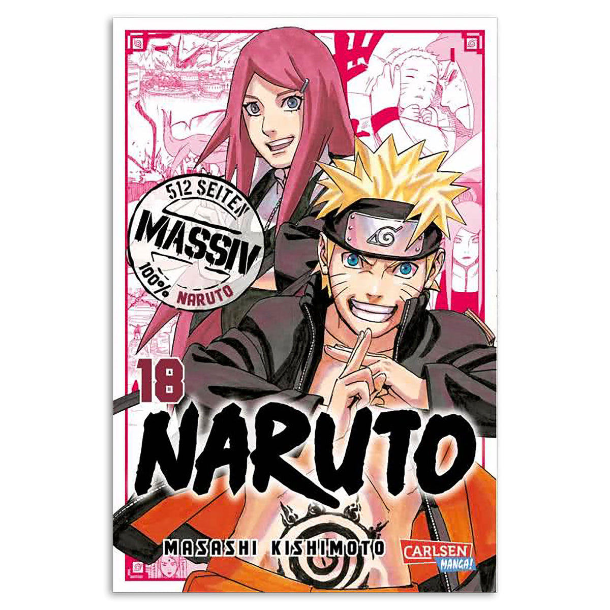 Produktbild Naruto - Samlingsvolym 18 Pocketbok
