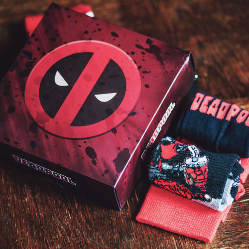Produktbild Deadpool-strumpor 3-pack