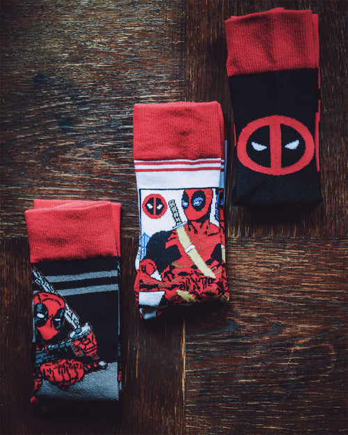Produktbild Deadpool-strumpor 3-pack