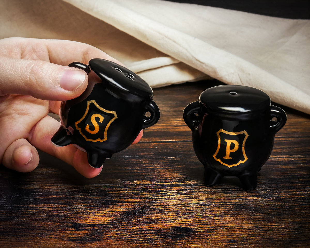 Produktbild Salt- och pepparströare i kittel-design för Harry Potter-fans