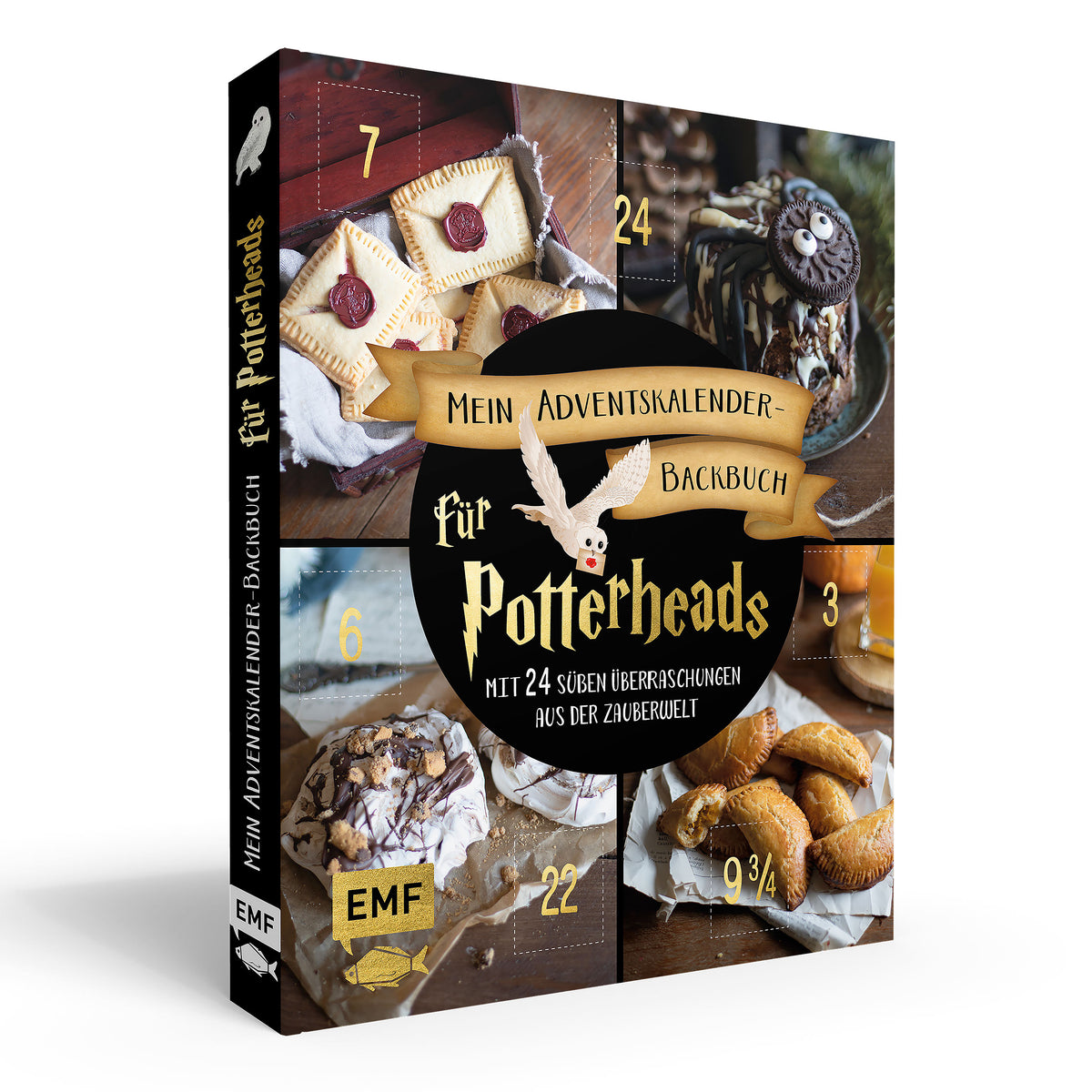 Produktbild Min adventskalender-bakbok för Potterheads & Friends - Inbunden utgåva