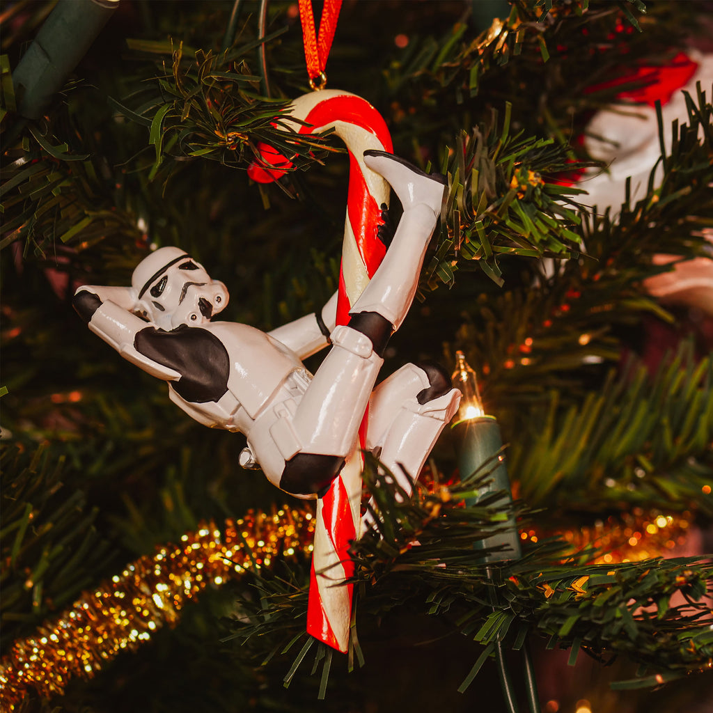 Produktbild Stormtrooper Candy Cane julgransprydnad - Star Wars
