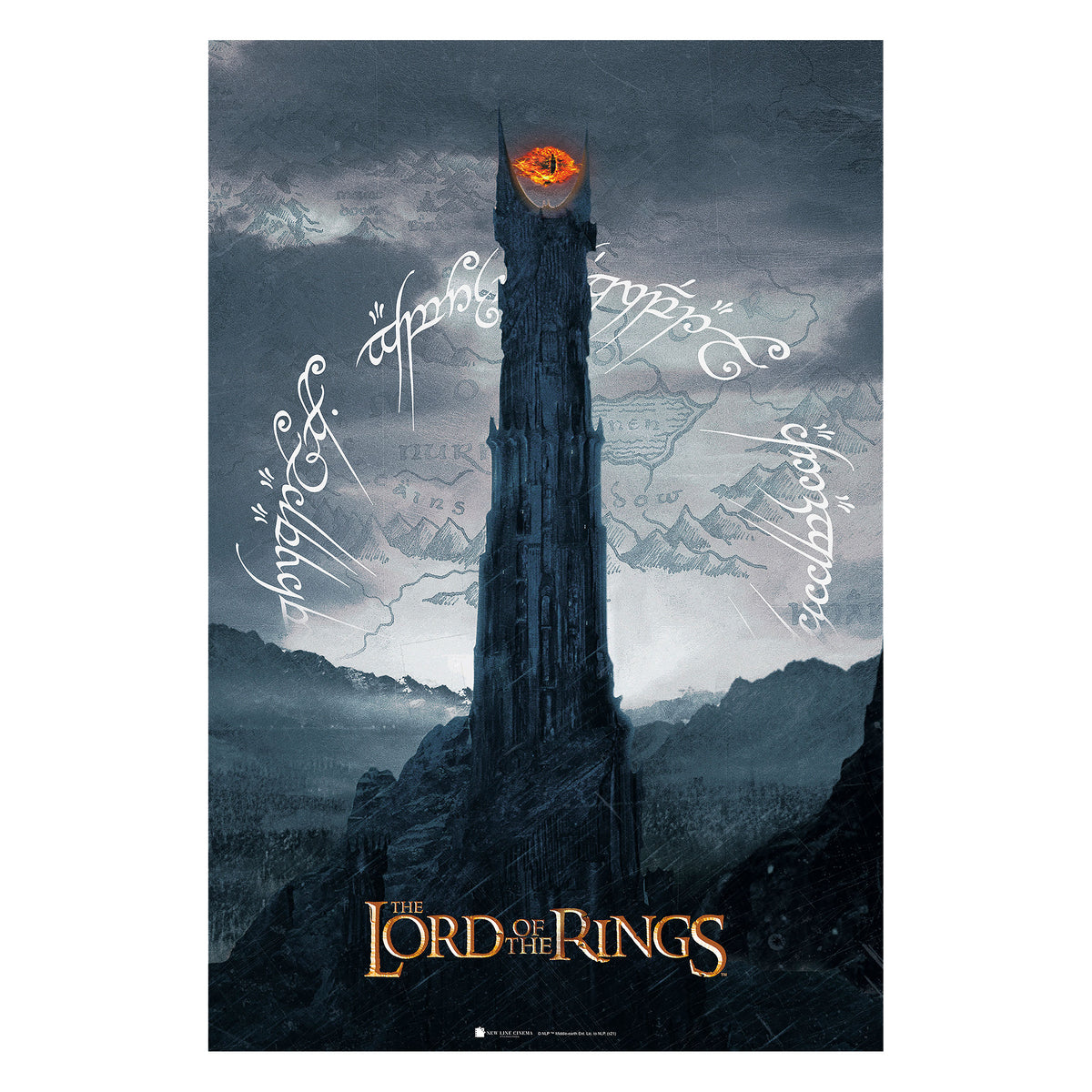 Produktbild Sagan om Ringen - Saurons Öga Maxi Poster
