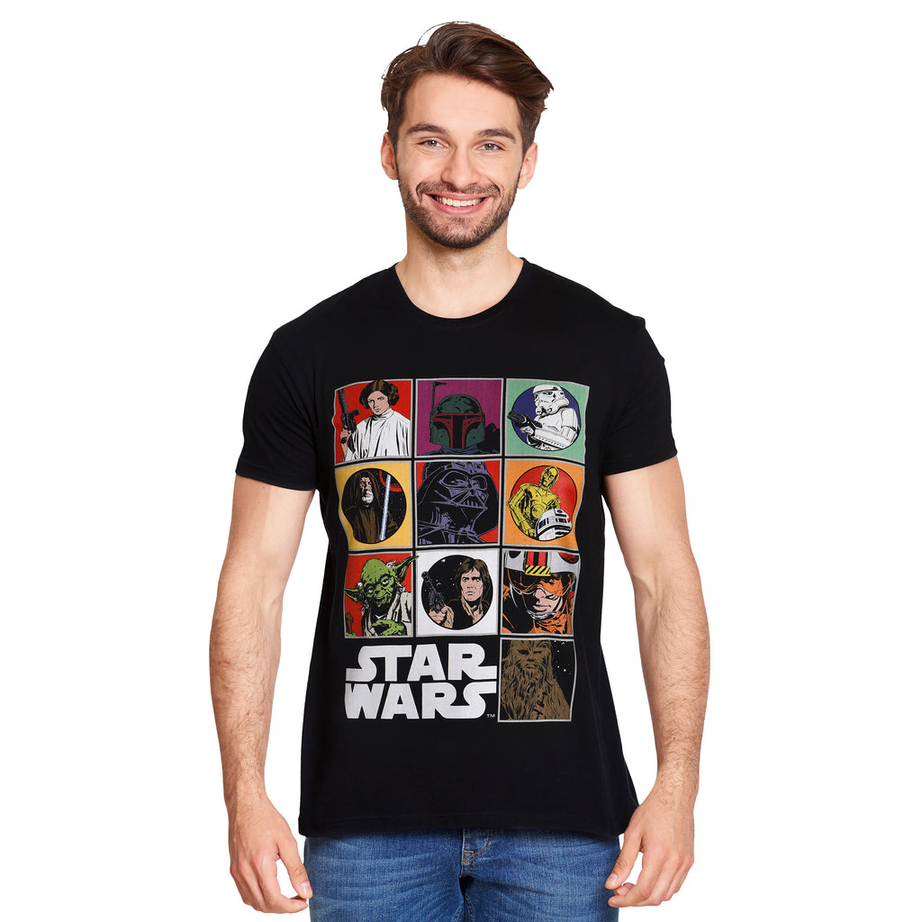 Produktbild Star Wars - Karaktärer T-shirt svart