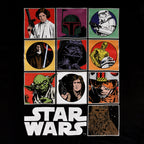 Produktbild Star Wars - Karaktärer T-shirt svart