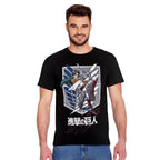 Produktbild Attack on Titan - Eren Survey Corps T-shirt svart