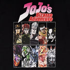 Produktbild JoJo's Bizarre Adventure - Karaktär T-shirt svart