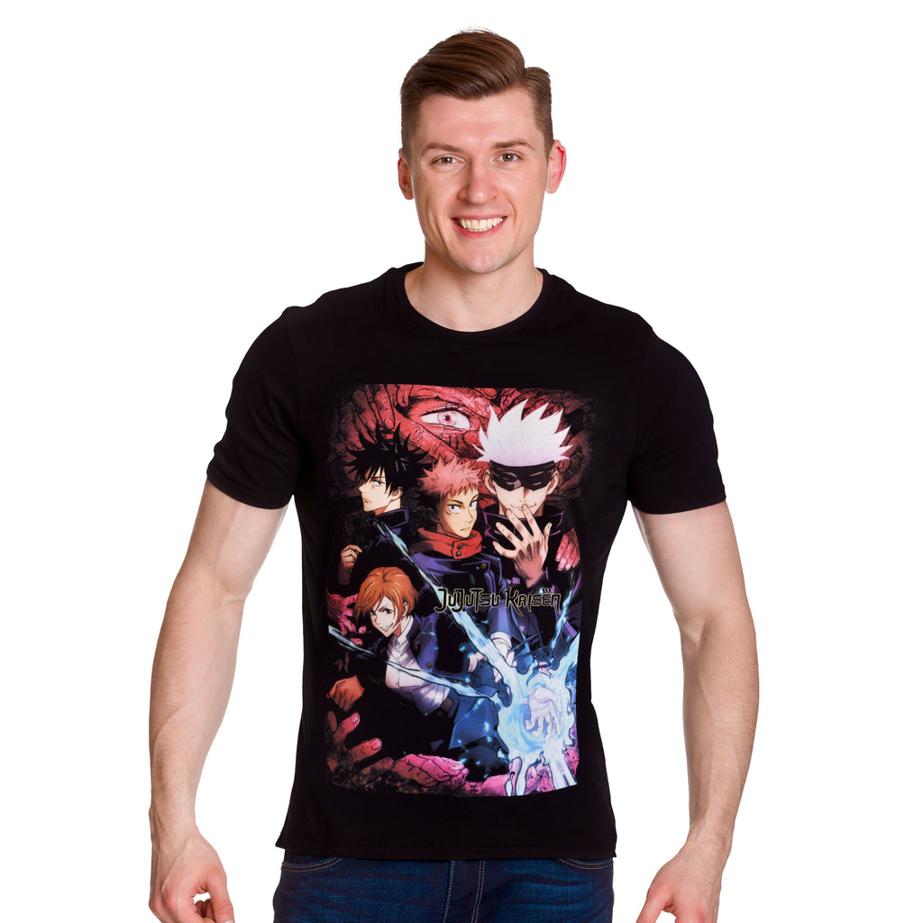 Produktbild Jujutsu Kaisen - Grupp T-shirt svart