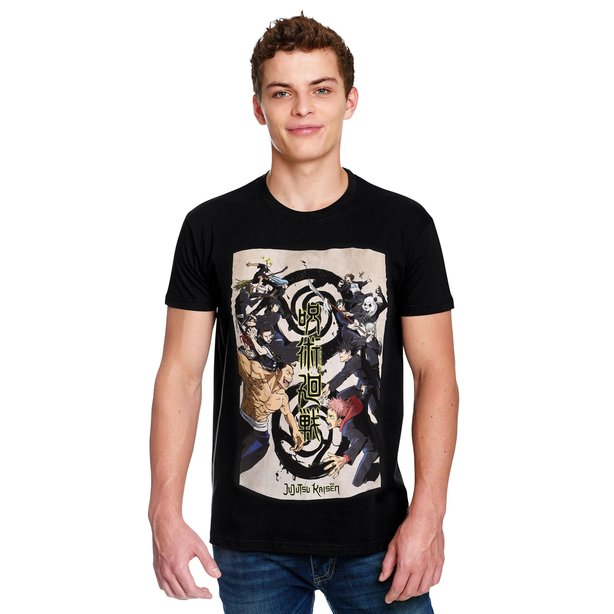 Produktbild Jujutsu Kaisen - Fight T-Shirt svart