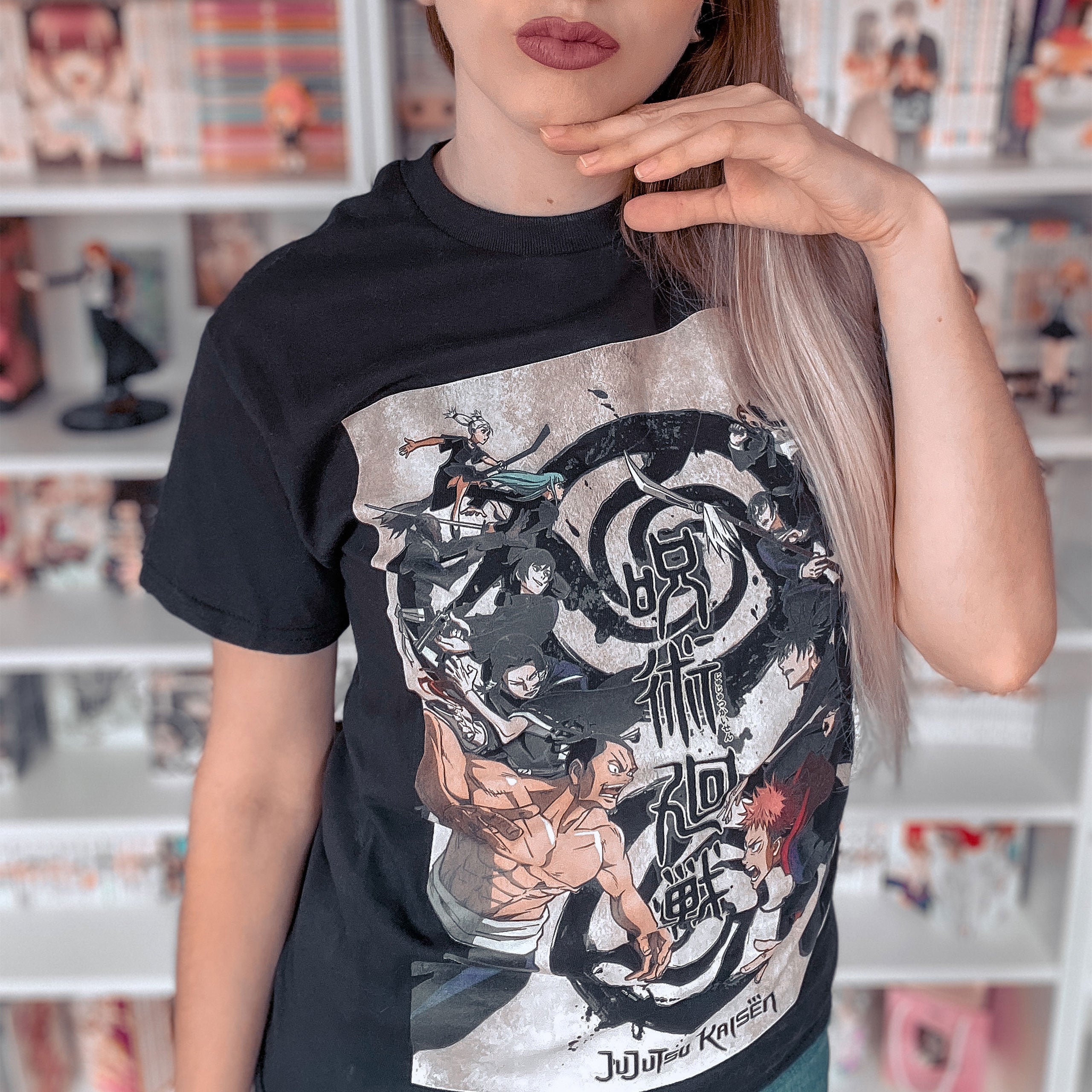Produktbild Jujutsu Kaisen - Fight T-Shirt svart