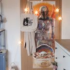 Produktbild The Mandalorian & Grogu Dörrposter - Star Wars