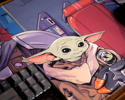 Produktbild The Mandalorian & Grogu Musmatta - Star Wars