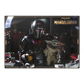 Produktbild The Mandalorian & Grogu skrivbordsunderlägg - Star Wars