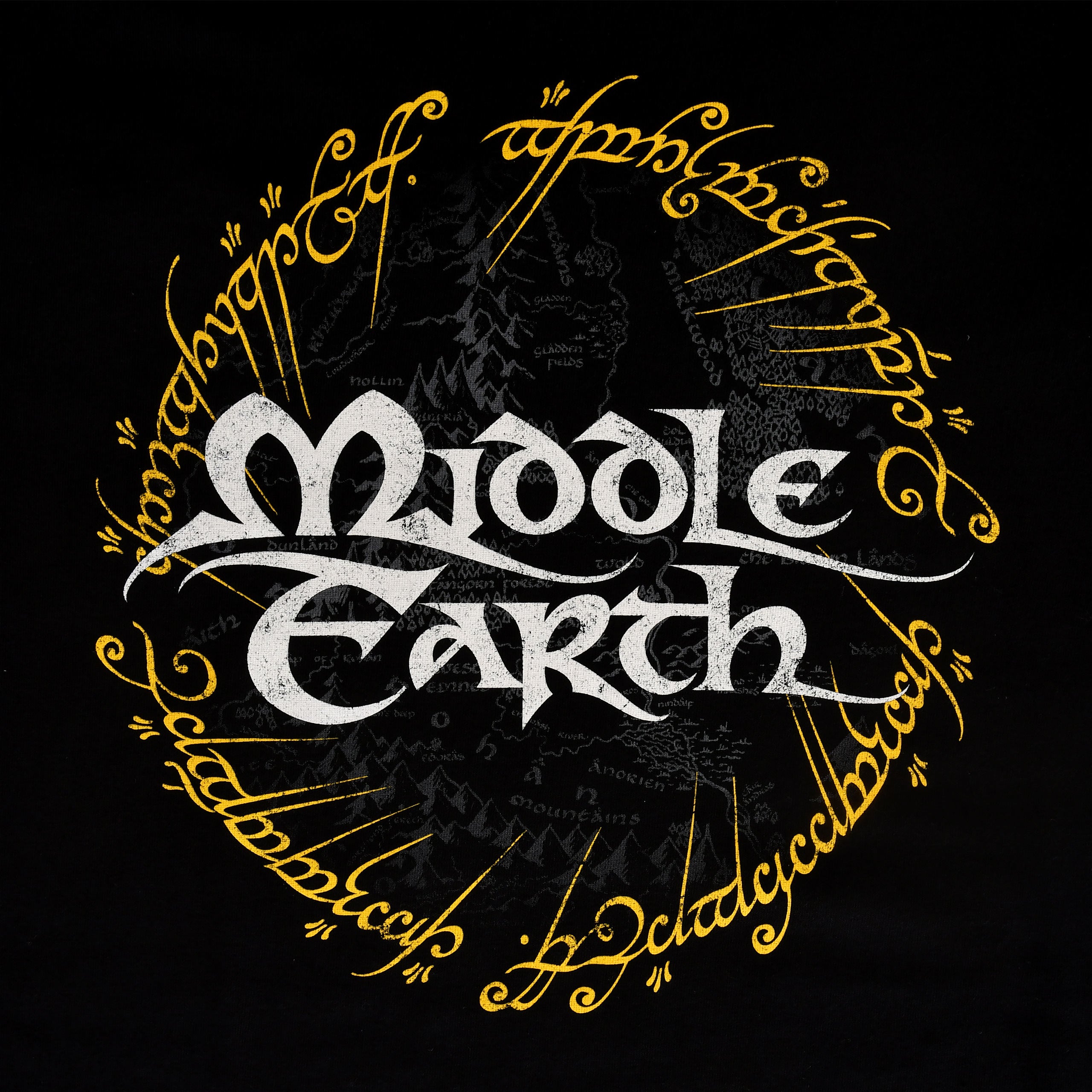 Product image The Lord of the Rings - Middle Earth T-Shirt black