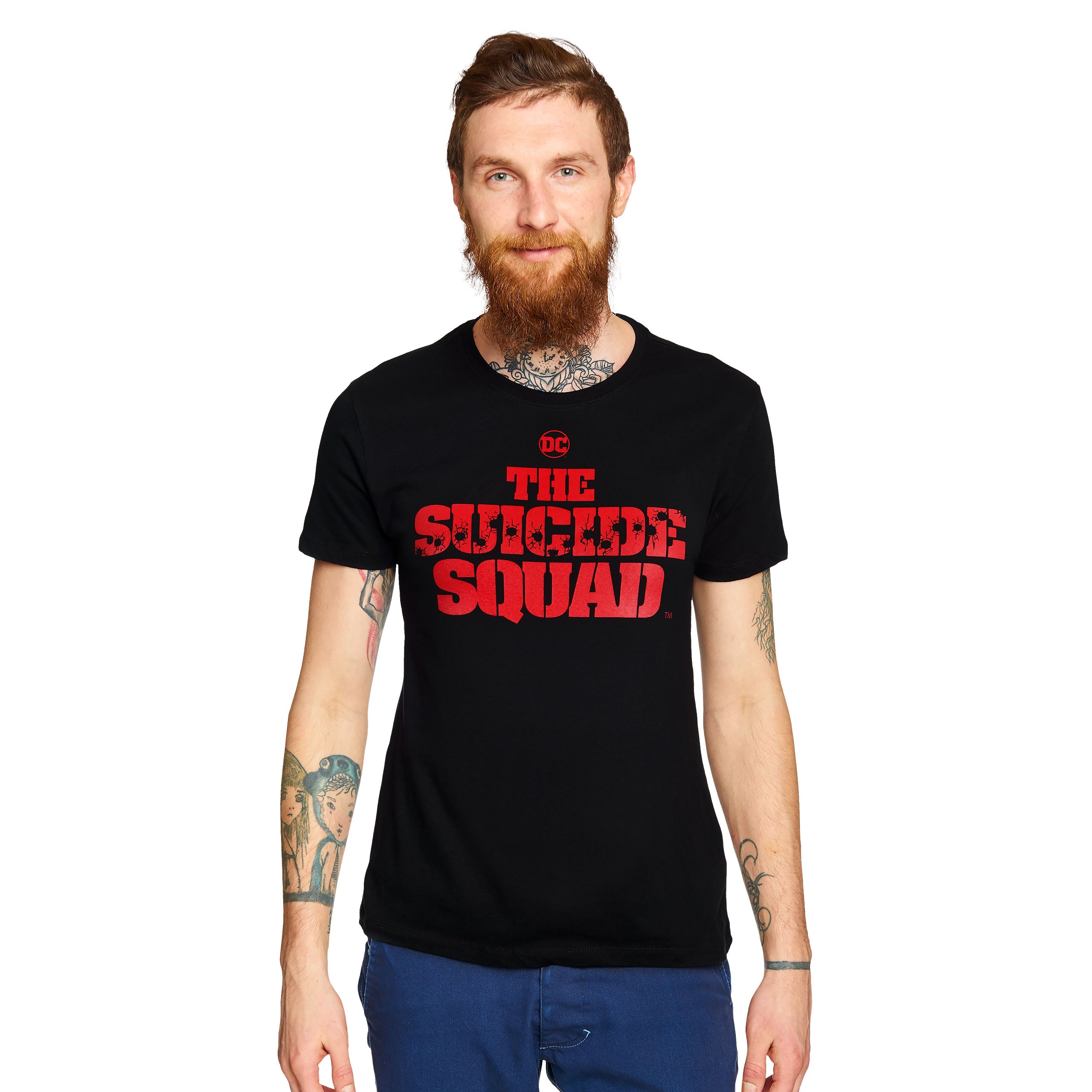 Produktbild The Suicide Squad - Shot Logo T-Shirt svart