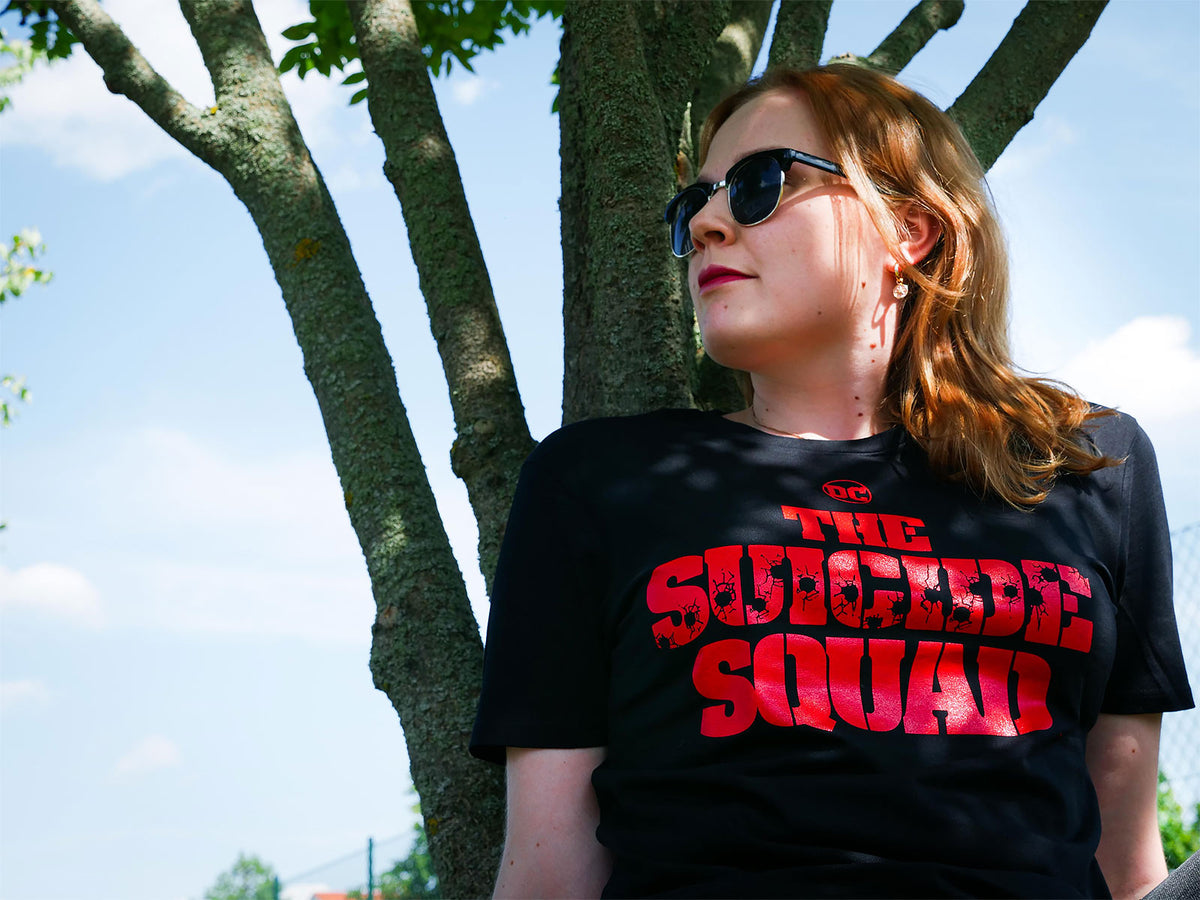 Produktbild The Suicide Squad - Shot Logo T-Shirt svart