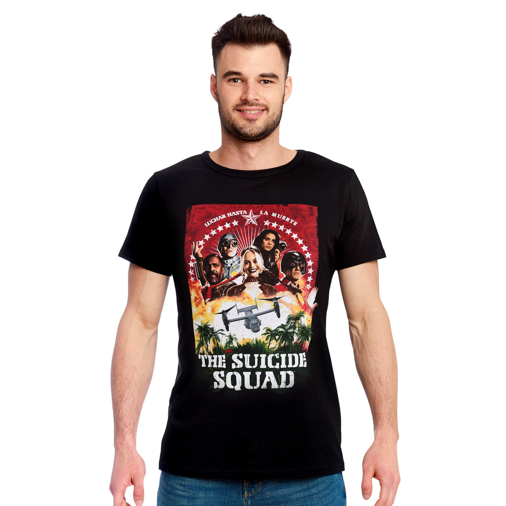 Produktbild The Suicide Squad - Gruppaffisch T-shirt svart