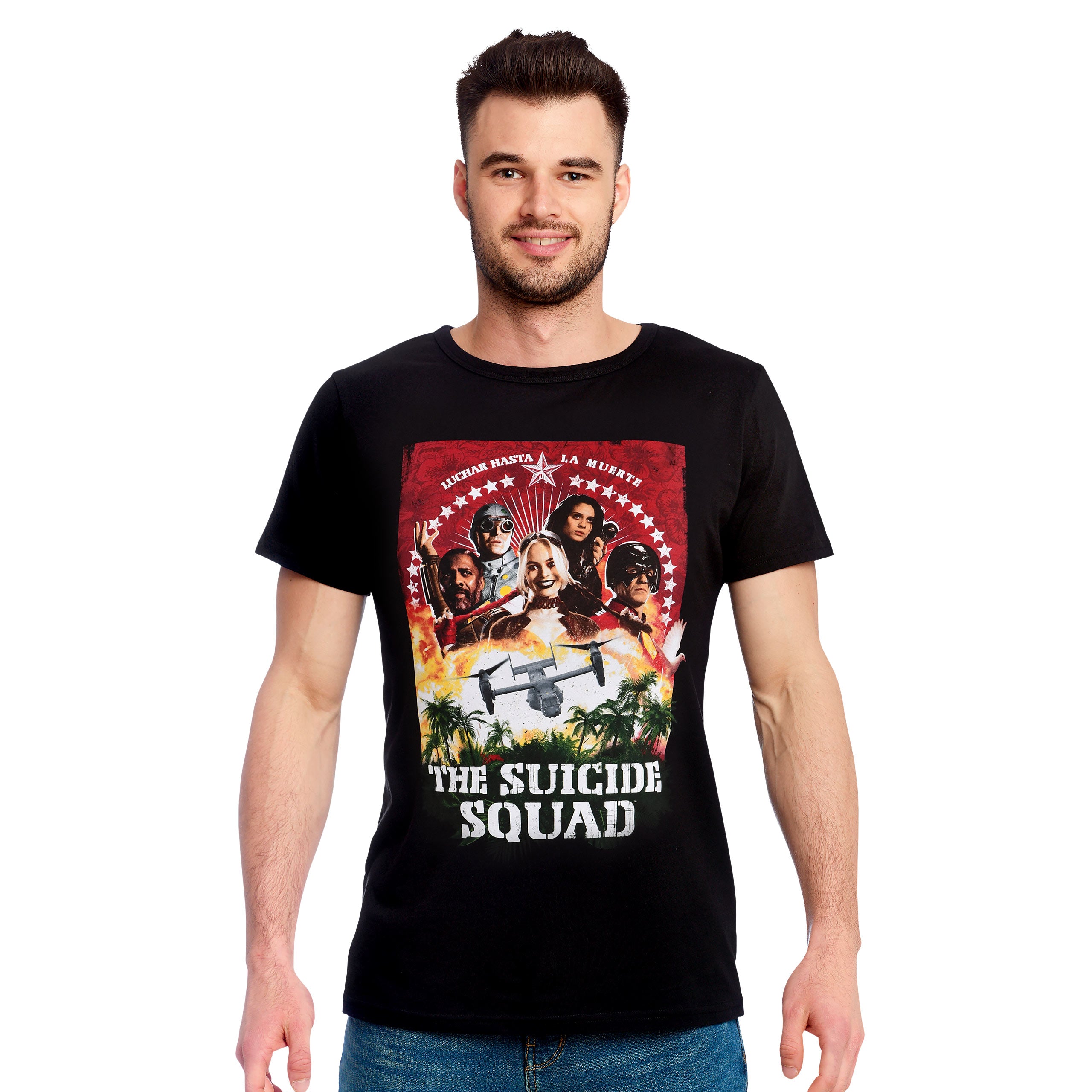 Produktbild The Suicide Squad - Gruppaffisch T-shirt svart