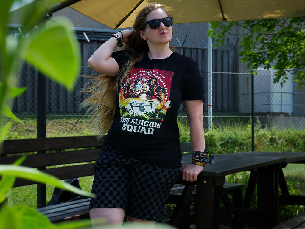 Produktbild The Suicide Squad - Gruppaffisch T-shirt svart