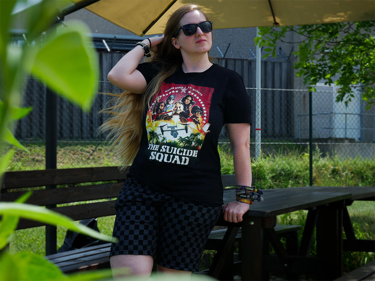Produktbild The Suicide Squad - Gruppaffisch T-shirt svart